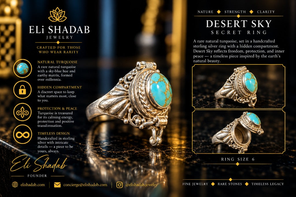 Desert Sky Secret Ring