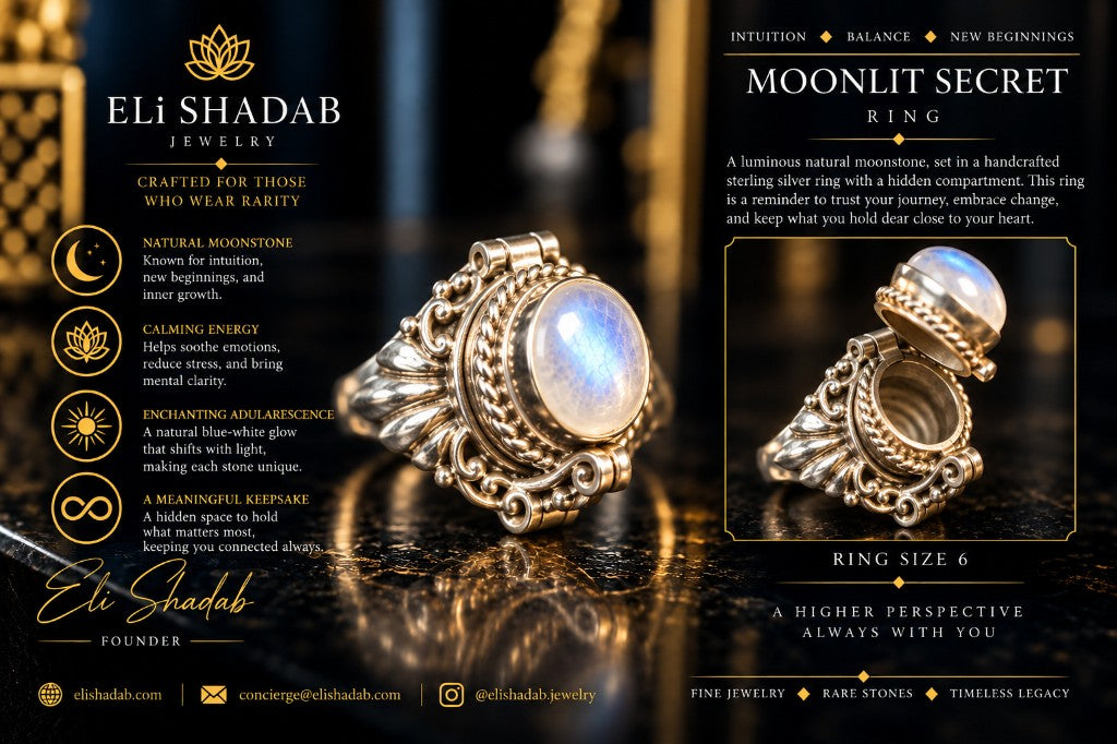 Moonlight Secret Ring