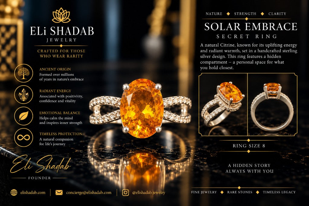 Solar Embrace Secret Ring