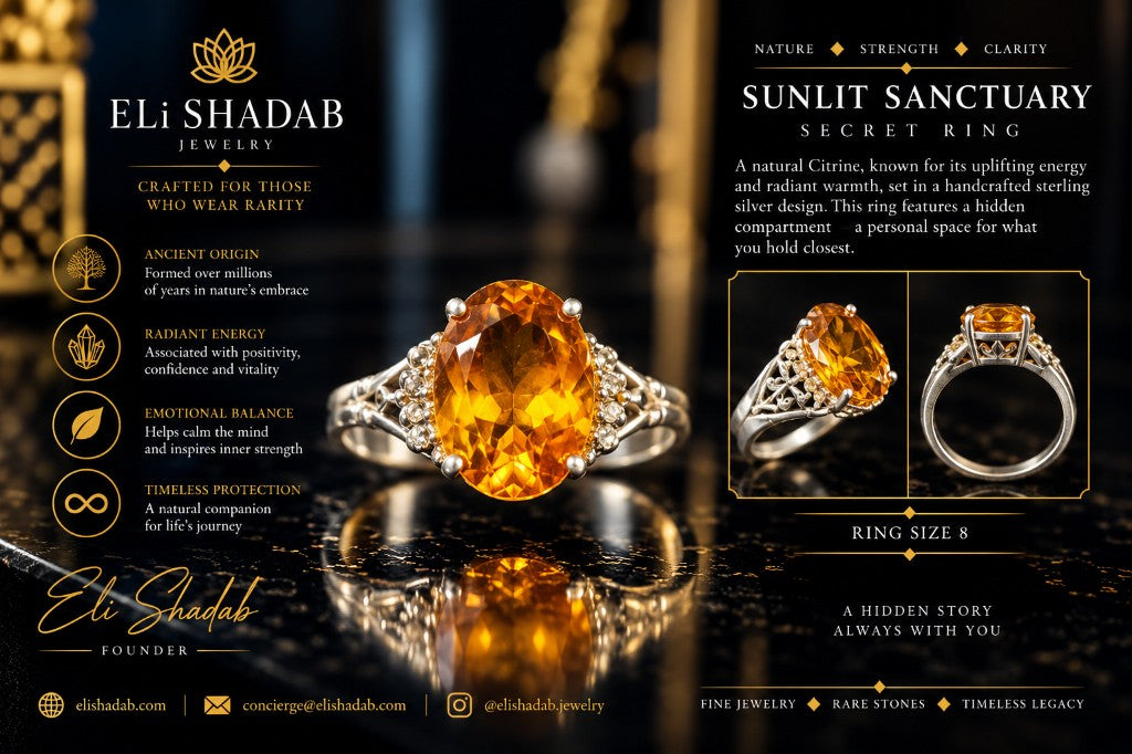 Sunlit Sanctuary Secret Ring
